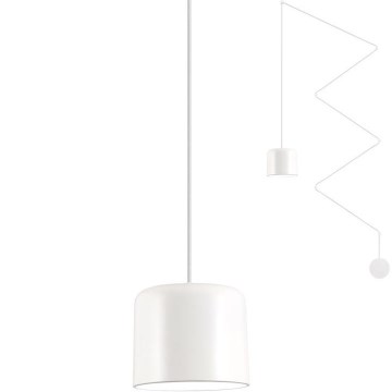 Redo 01-1821 - Lampadario a sospensione con filo DODO 1xE27/15W/230V ragno bianco