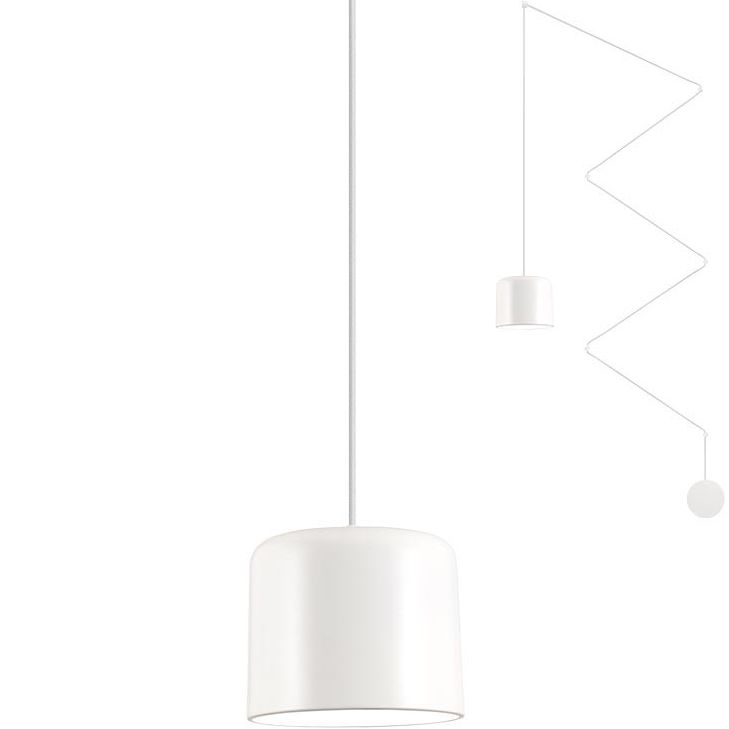 Redo 01-1821 - Lampadario a sospensione con filo DODO 1xE27/15W/230V ragno bianco