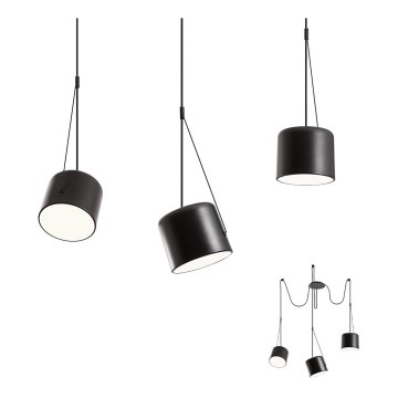 Redo 01-1826 - Lampadario a sospensione con filo DODO 3xE27/15W/230V ragno