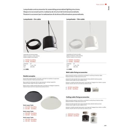 Redo 01-1828 - Lampadario a sospensione con filo DODO 5xE27/15W/230V ragno