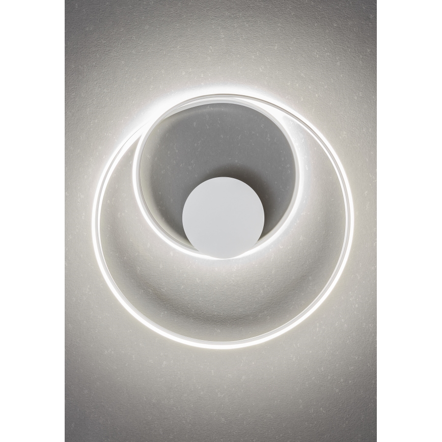 Redo 01-1886 - Plafoniera dimmerabile a LED TORSION LED/29W/230V 4000K Ø 55 cm bianco