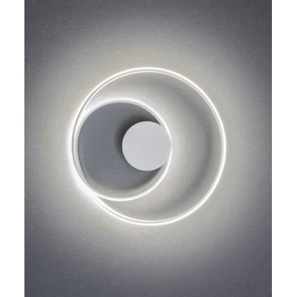 Redo 01-1886 - Plafoniera dimmerabile a LED TORSION LED/29W/230V 4000K Ø 55 cm bianco