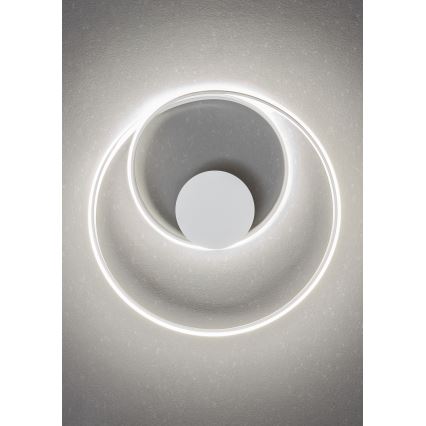 Redo 01-1886 - Plafoniera LED dimmerabile TORSION LED/29W/230V Ø 55 cm bianca