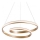Redo 01-1889 - Lampadario dimmerabile a cavo LED TORSION LED/29W/230V 4000K diam. 55 cm bronzato