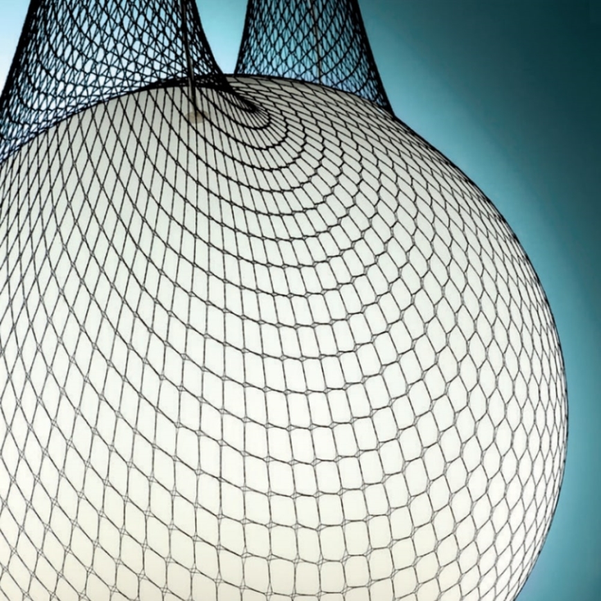 Redo 01-1972 - Lampada LED a sospensione su cavo ALLURIA 1xE27/5W/230V Ø 25 cm