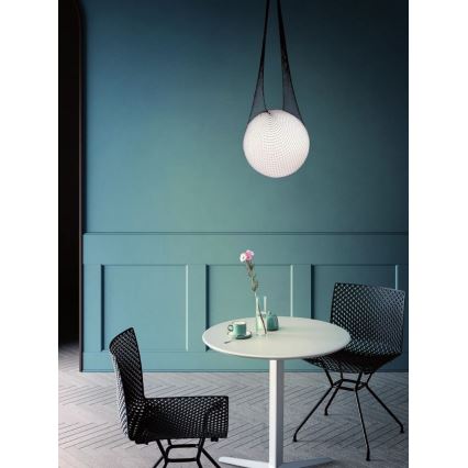 Redo 01-1974 - Lampadario LED a sospensione su cavo ALLURIA 1xE27/10W/230V Ø 40 cm