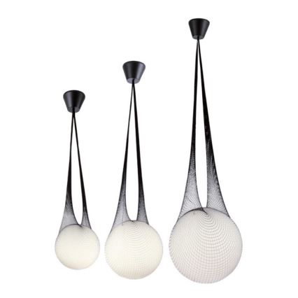 Redo 01-1974 - Lampadario LED a sospensione su cavo ALLURIA 1xE27/10W/230V Ø 40 cm