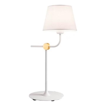 Redo 01-1980 - Lampada da tavolo MORRIS 1xE27/42W/230V bianca