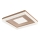 Redo 01-2000 - Plafoniera da soffitto dimmerabile MAYA LED/55W/230V 51x51 cm dorata