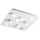 Redo 01-2014 - Plafoniera LED PIXEL LED/27W/230V 3000K 35x35 cm bianco