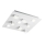 Redo 01-2014 - Plafoniera LED PIXEL LED/27W/230V 3000K 35x35 cm bianco