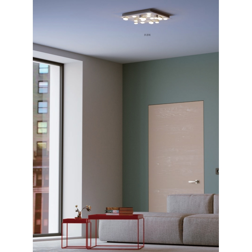 Redo 01-2016 - Plafoniera LED PIXEL LED/48W/230V 3000K 45x45 cm bianco