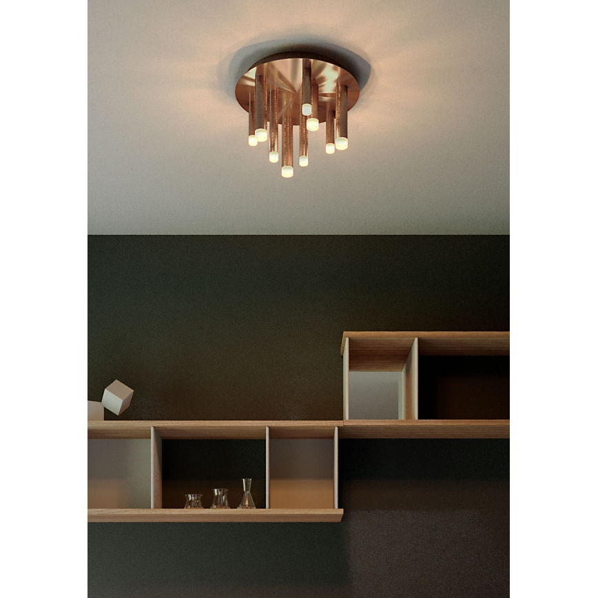 Redo 01-2040 - Plafoniera LED MADISON 9xLED/4W/230V rame