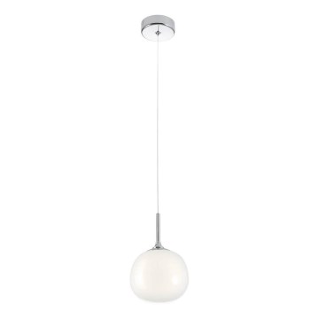 Redo 01-2081 - Sospensione a cavo KIWI 1xG9/40W/230V Ø 12 cm cromo lucido/bianco