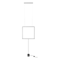 Redo 01-2134 - Lampada LED da terra SLICK LED/28W/230V nero