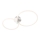 Redo 01-2223 - Lampadario a plafone LED dimmerabile SPELL LED/43W/230V 3000K bianco