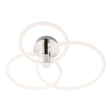 Redo 01-2226 - Lampadario a plafone LED dimmerabile SPELL LED/54W/230V 3000K cromo lucido