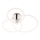 Redo 01-2226 - Lampadario a plafone LED dimmerabile SPELL LED/54W/230V 3000K cromo lucido