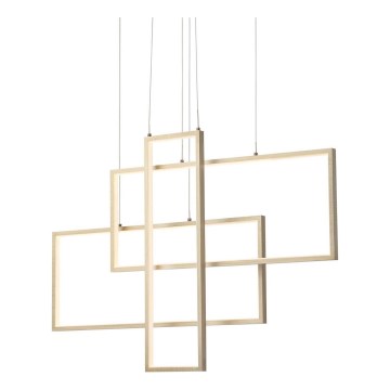 Redo 01-2314 - Lampadario dimmerabile sospeso a cavo PLANA LED/60W/230V dorato