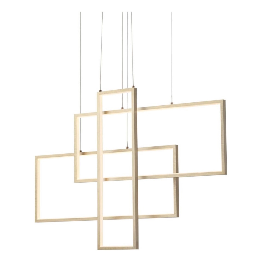 Redo 01-2314 - Lampadario dimmerabile sospeso a cavo PLANA LED/60W/230V dorato