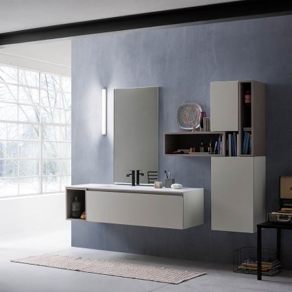 Redo 01-2331 - Specchio da bagno illuminato a LED TASK LED/24W/230V 120 cm CRI 90 IP44 cromo lucido