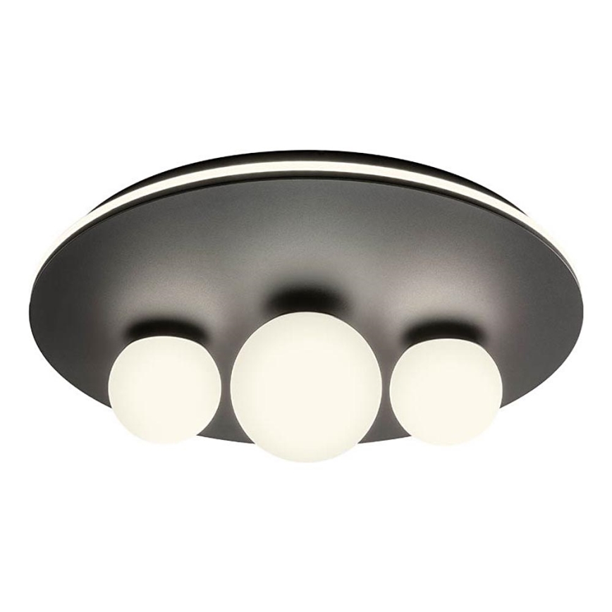Redo 01-2466 - Plafoniera LED CORUM LED/48W/230V 3000K CRI 90 nera