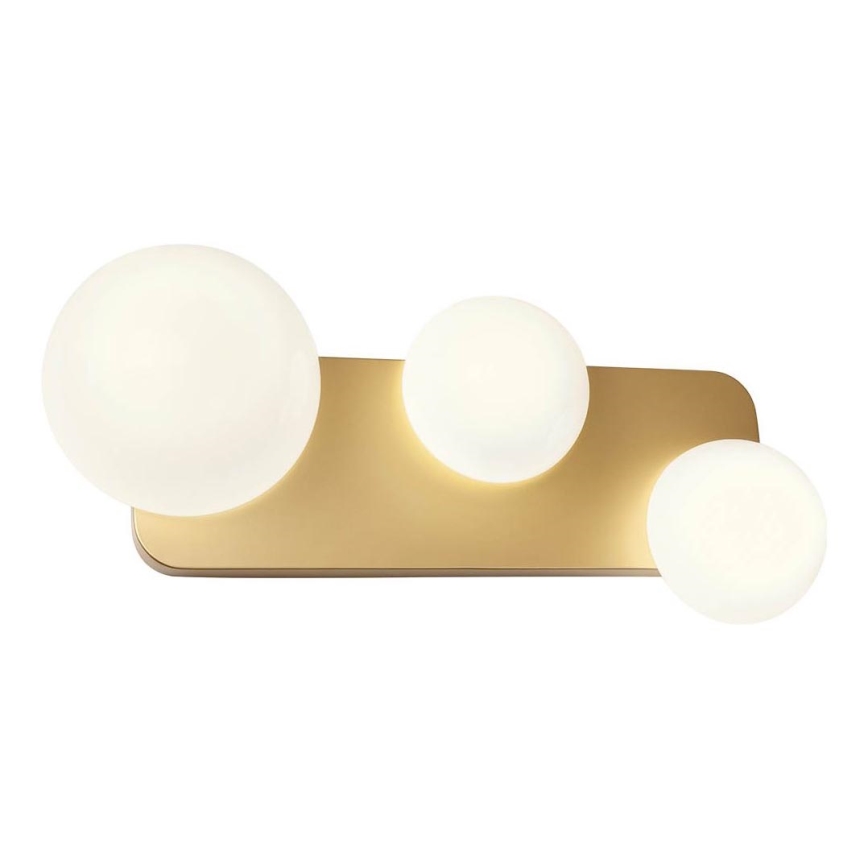 Redo 01-2472 - Applique LUMIEN 3xG9/10W/230V oro/bianco