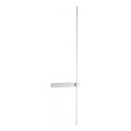 Redo 01-2479 - Applique a LED TANGENT LED/14W/230V 3000K 125,4 cm bianca