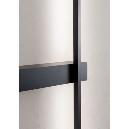 Redo 01-2480 - Applique LED TANGENT, 14W, 230V, 3000K, 125,4 cm, nero