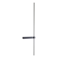 Redo 01-2480 - Lampada da parete TANGENT LED/14W/230V, nera