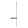Redo 01-2480 - Lampada da parete TANGENT LED/14W/230V, nera