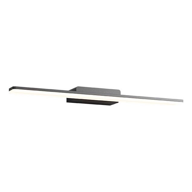 Redo 01-2504 - Illuminazione a LED per specchi da bagno BARRIO LED/17,25W/230V 60 cm CRI 90 IP44 nero