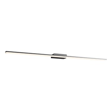 Redo 01-2512 - Illuminazione a LED per specchi da bagno BARRIO LED/34,32W/230V 120 cm CRI 90 IP44 nero
