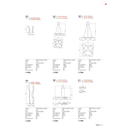 Redo 01-2529 - Lampada da tavolo LED dimmerabile CORRAL LED/12W/230V oro