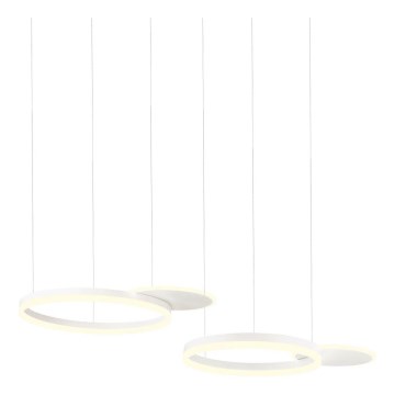 Redo 01-2605 - Lampadario a sospensione dimmerabile a cavo SIGUA LED/99W/230V CRI 90 bianco