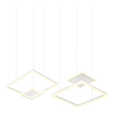 Redo 01-2614 - Lampadario LED dimmerabile a sospensione con cavo SIGUA LED/137W/230V CRI 90 bianco