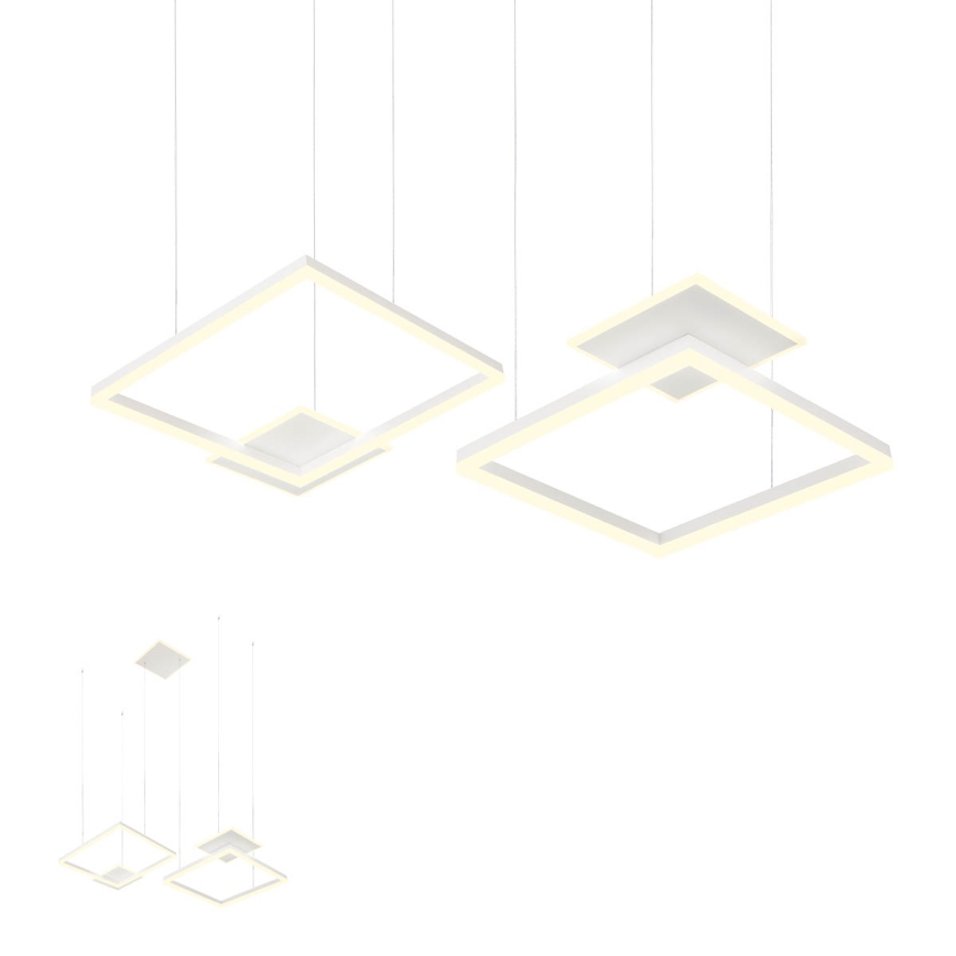 Redo 01-2614 - Lampadario LED dimmerabile a sospensione con cavo SIGUA LED/137W/230V CRI 90 bianco