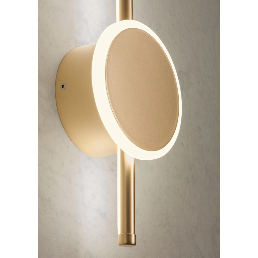 Redo 01-2700 - Applique a LED DIAZ LED/18W/230V CRI 90 oro