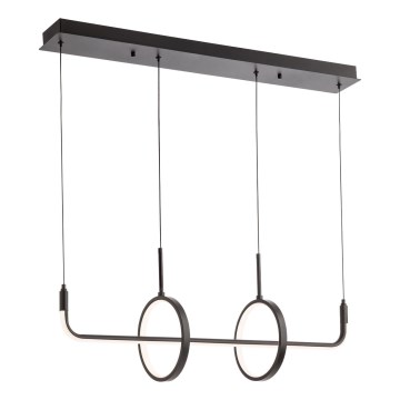 Redo 01-2705 - Lampadario a sospensione LED OLIMP LED/40W/230V 3000/4000/6500K nero