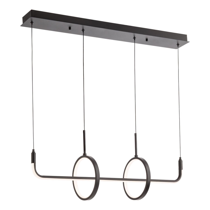 Redo 01-2705 - Lampadario a sospensione LED OLIMP LED/40W/230V 3000/4000/6500K nero