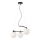 Redo 01-2716 - Lampadario a sospensione con filo VOLLEY 3xE14/28W/230V nero