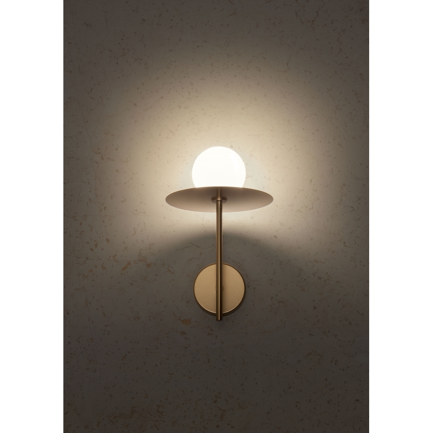 Redo 01-2725 - Applique PLATO 1xG9/10W/230V oro
