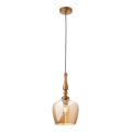 Redo 01-2740 - Lampadario a sospensione con filo TOLL 1xE27/42W/230V bronzo