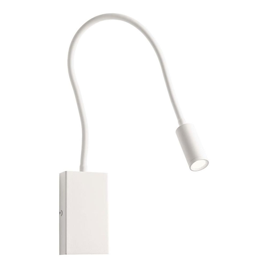 Redo 01-2754 - Lampada flessibile LED WALLIE LED/3W/230V USB CRI 90 bianco