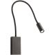 Redo 01-2755 - Applique a LED WALLIE LED/3W/230V USB CRI 90 nero