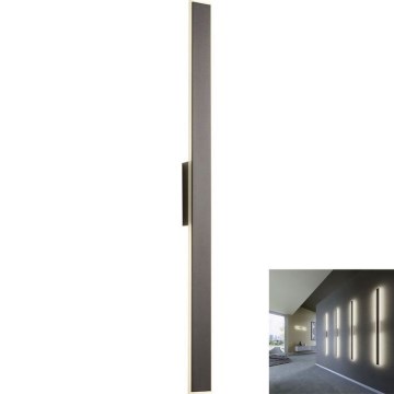 Redo 01-2769 - Applique a LED WAPI LED/23W/230V 90,5 cm nero