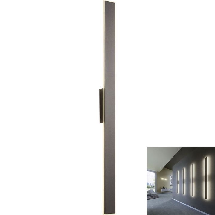 Redo 01-2769 - Applique a LED WAPI LED/23W/230V 90,5 cm nero