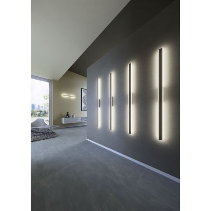 Redo 01-2769 - Applique a LED WAPI LED/23W/230V 90,5 cm nero