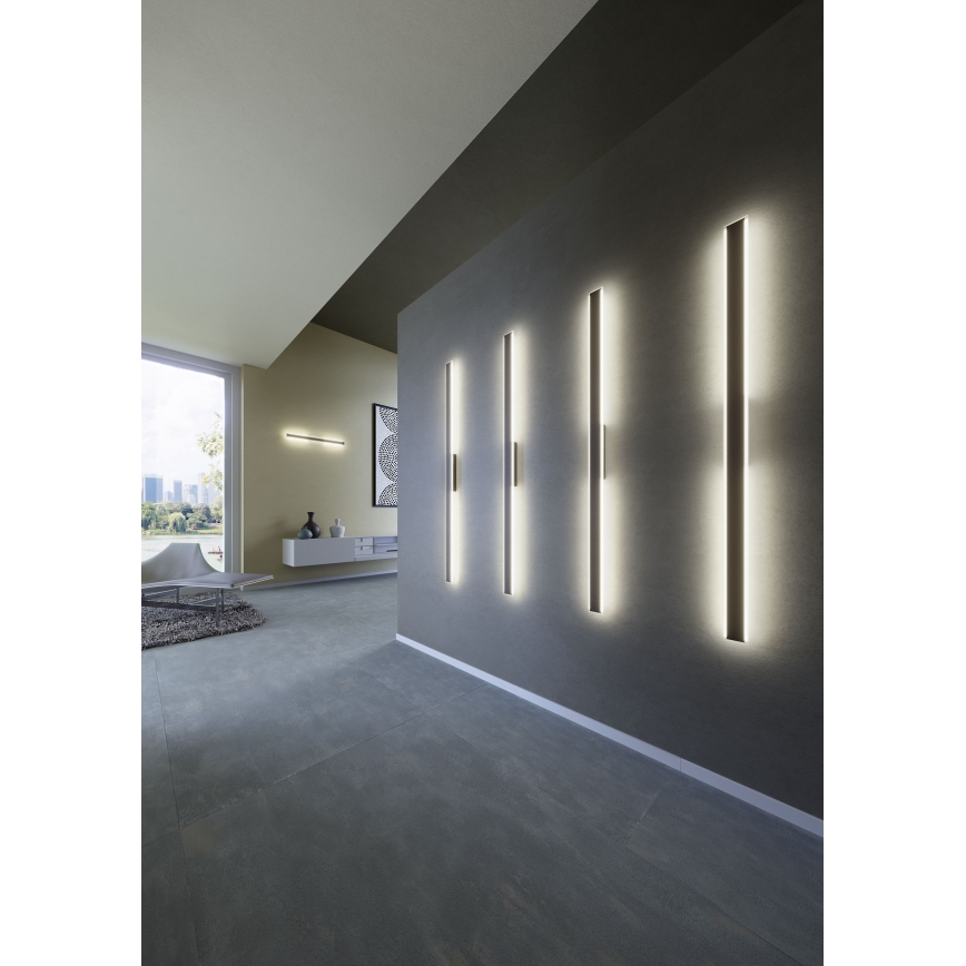 Redo 01-2769 - Applique a LED WAPI LED/23W/230V 90,5 cm nero
