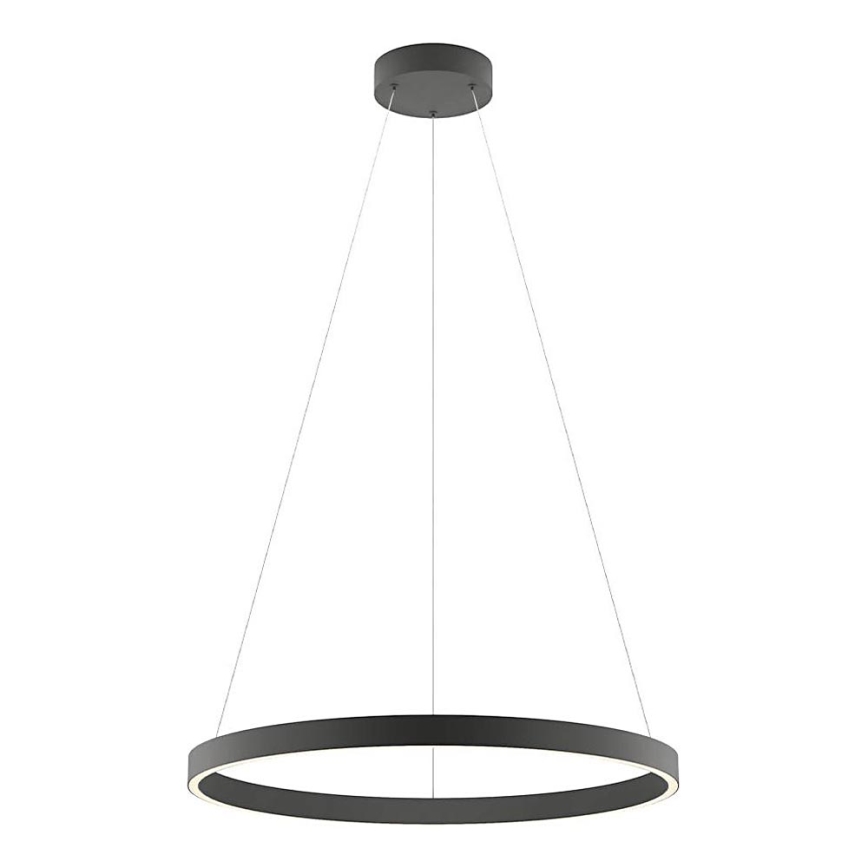 Redo 01-2867 - Lampadario a sospensione con filo LED dimmerabile FEBE LED/37W/230V nero